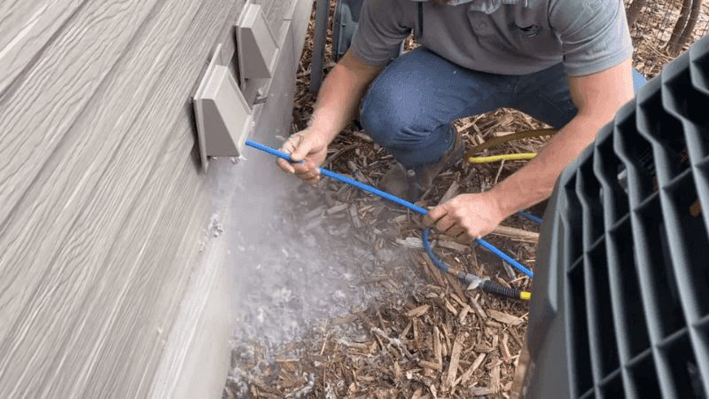 Nettoyage conduit sécheuse — JMR Ventilation