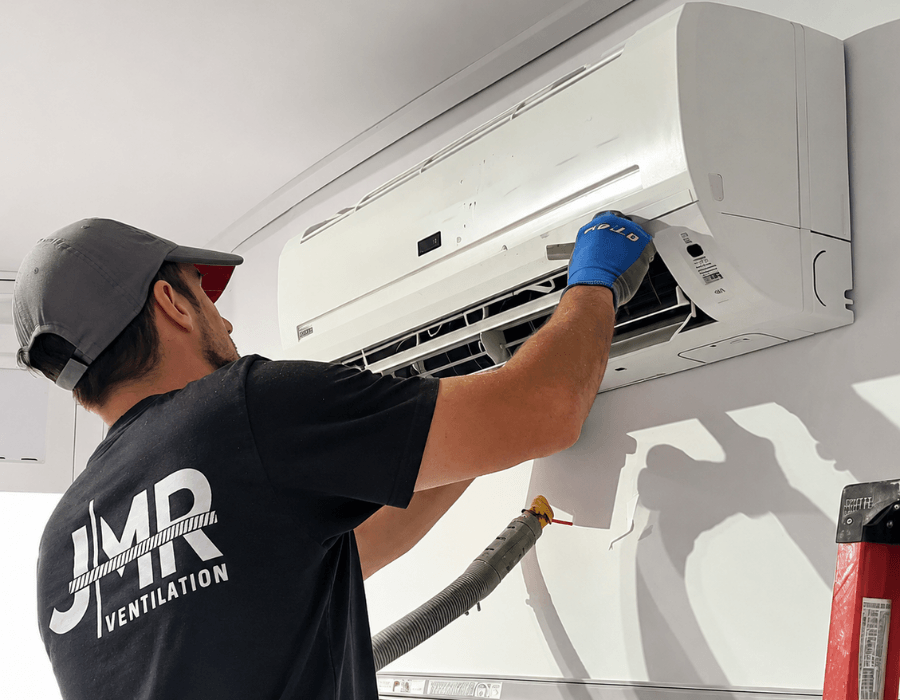 Nettoyage de thermopompe murale — JMR Ventilation